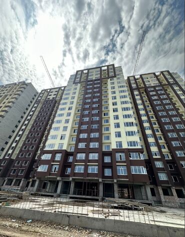 снять жилье в кыргызстане: 1 комната, 53 м², Элитка, 12 этаж, ПСО (под самоотделку)
