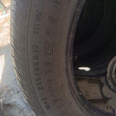 Шины и диски: 4 eded Continental teker satilir. Qiymet 1ne aiddir. 255/55/19 R19 255 — 1