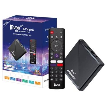 bakida tv box satisi: Yeni Smart TV boks 2 GB / 16 GB, Android, Rayonlara çatdırılma