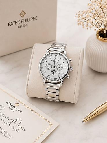 Aksesuarlar: Yeni, Qol saatı, Patek Phillipe, rəng - Qara — 2