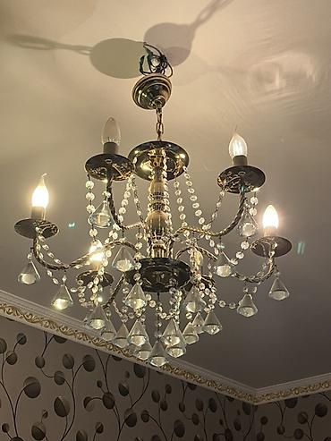 lustur alti fiqurlar: Çılçıraq, 6 lampa, Metal — 3