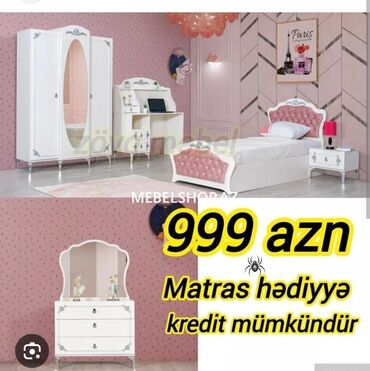 gence toyuqlar: Qız üçün, Yeni, Təknəfərlik çarpayı, Dolab, Komod