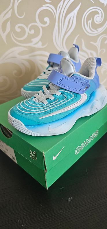 Детская обувь: Цвет - Синий Кроссовки, Nike, Размер: 25, Для мальчиков — 2
