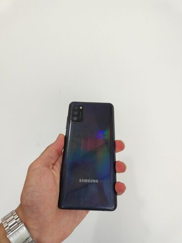 telfon samsung: Samsung Galaxy A41, 64 GB, rəng - Qara, Düyməli, Barmaq izi