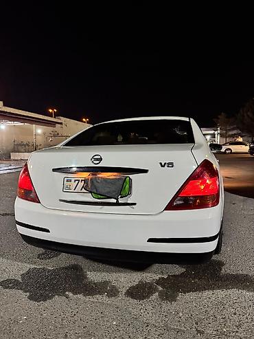 Nissan: Nissan Teana J31 2006 2.3– V6 sedan - Mühərrik: V6 benzin (emblemdən — 3
