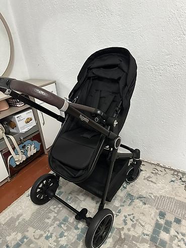 Коляски: Детская коляска-трансформер Huggerkids (шасси + автолюлька+прогулочное — 5