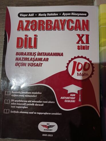 deyer riyaziyyat qayda: Azərbaycan dili 100 mətn (9manat) Riyaziyyat güvən (7 manat) İngilis