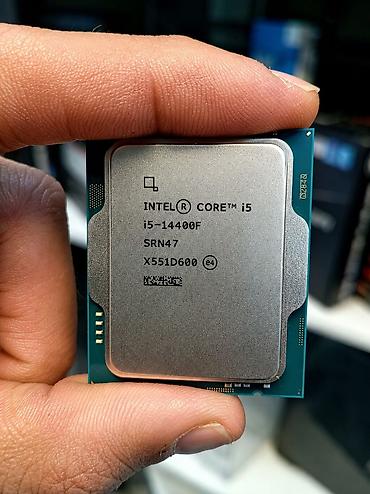 Prosessor Intel Core i5 i5-14400F, > 4 GHz, > 8 nüvə, Yeni