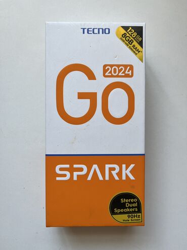 telefon platalari: Tecno Spark Go 2024, 128 ГБ, Сенсорный, Отпечаток пальца