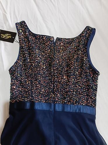 lakovane torbe: Elegantna koktel haljina Dressystar – tamnoplava - Gornji deo — 10