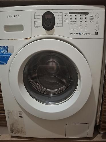Paltaryuyan maşınlar: Paltaryuyan maşın Samsung, 6 kq, İşlənmiş, Avtomat, Qurutmasız — 1