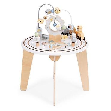 topmove kofer: Drveni 5u1 edukativni interaktivni sto za decu – ECOTOYS Šifra — 4