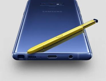 Мобильные телефоны: Samsung Galaxy Note 9, Б/у, 128 ГБ, цвет - Синий, 2 SIM