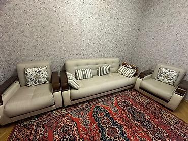 Acilan+bazali divan kreslo desdi satilir 280 azn.Unvan Ramani (Gülü)
