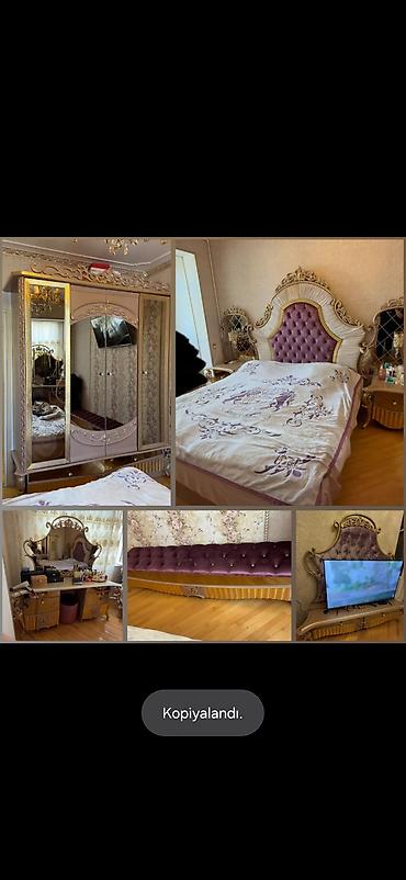 Xarici istehsal yataq dəsti satılır+Tv stend altlığı ilə birlikdə lalafo.az -da Xarici istehsal yataq dəsti satılır+Tv stend altlığı ilə birlikdə