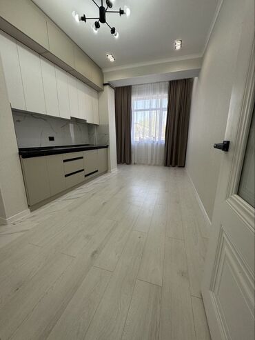 кант 1комнатная кватира: 1 комната, 43 м², Элитка, 1 этаж, Евроремонт