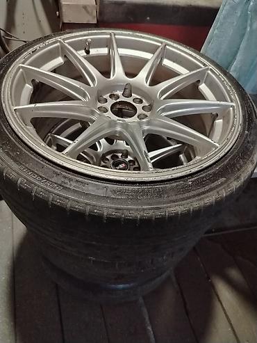 prius diskləri: 5 bolt unversal razvarka olunub enli gorsenir 225-40-18 tezesi tek — 2