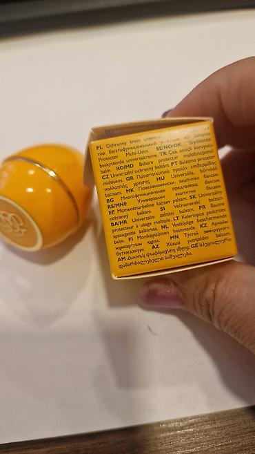 şakelli yağı: Oriflame Tender Care Protecting Balm – portağal çiyi̇di yağı ilə - — 1