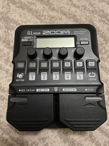 Пианино: Məhsul: Zoom G1 Four gitar üçün multi-effekt prosessoru
