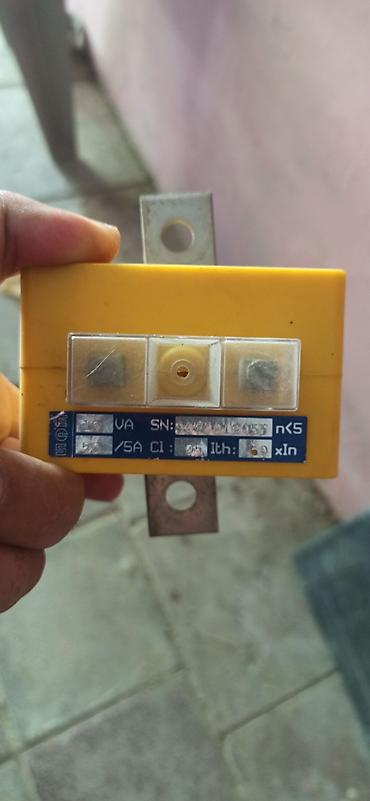 lalafo panel radiator: ECS markalı cərəyan transformatoru (CT) - Model məlumatları lövhədə — 1