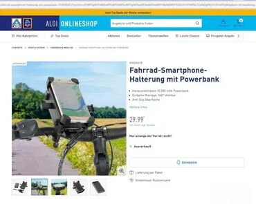 Dodaci za bicikl: Držač Telefona za Bicikl sa Power bank - BIKEMATE **Potpuno NOVO — 4