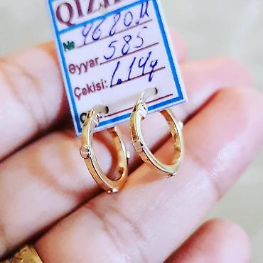 cartier sırğa: Sırğa, Sarı qızıl, 585 Əyar — 1