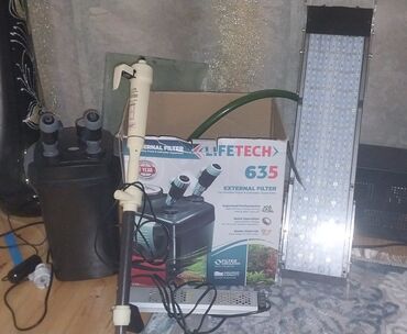 Akvarium aksessuar və ləvazimatları: Salam Armtürk Led 100w 10 sıralıq 60 sm 70-75 sm ya qədər uzanırçöl
