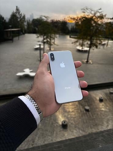 balaca iphone: IPhone X, 64 GB, Starlight, Simsiz şarj, Face ID — 2