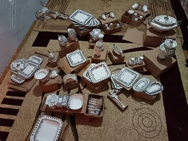 Nahar dəstləri və servizlər: Nahar dəsti, rəng - Gümüşü, Rusiya -da lalafo.az — 16 Nahar dəstləri və servizlər: Nahar dəsti, rəng - Gümüşü, Rusiya — 16