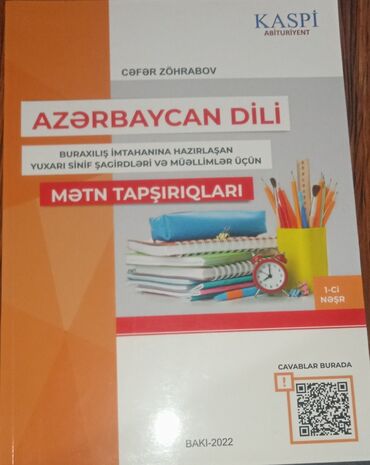 azərbaycan dili kaspi pdf: Kaspi kursunun Azərbaycan dili mətn tapşırıqları. Istifadə olunmayıb