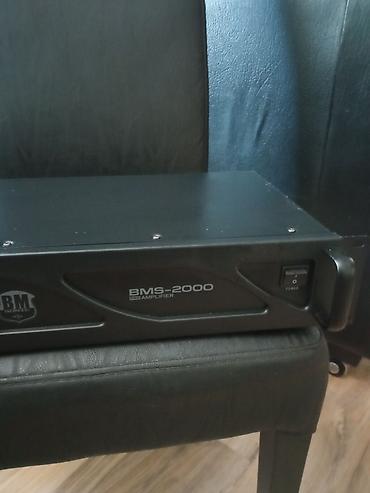 Pojačala i prijemnici: BM Sonic BMS-2000 – profesionalno pojačalo - Model: BMS-2000 Pro — 4