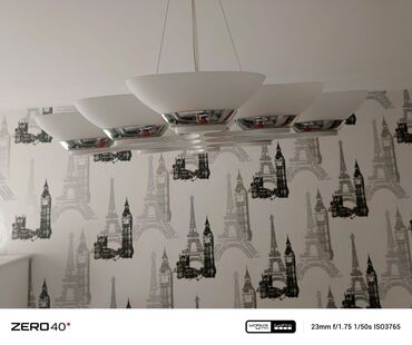 Şamlar: Çılçıraq, 9 lampa, Şüşə