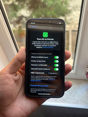 iphone x10: IPhone Xr, 64 GB, Blue Titanium, Zəmanət, Face ID — 7