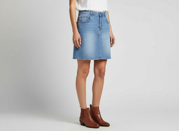 guess spódnice jeansowe: CAMAIEU, Women`s skirt, size L