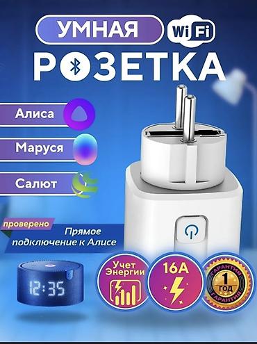 реле 30: Розетка, Умные, Tuya, 1 гнездо — 1