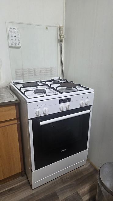 stayaşi pec: Комбинированная плита Отдельностоящая, 4 конфорки, Б/у — 1