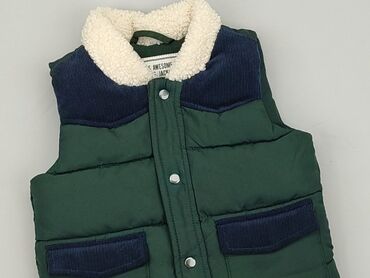 kamizelka futrzana dla chłopca: Vest, 9-12 months, condition - Very good