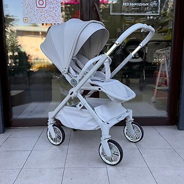 Коляски: Детская коляска 3 в 1 FONNESS, цвет светло‑серый Комплектация: - — 7