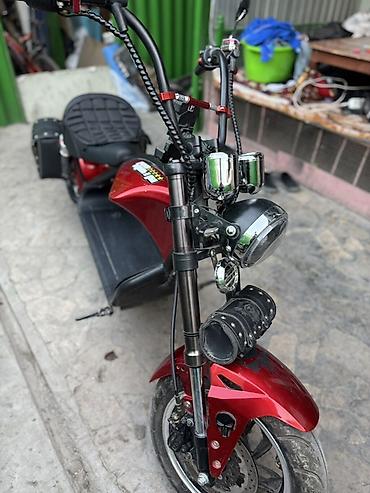 Скутеры: Электроскутер CityCoCo Harley Chopper - Стильный чоппер-формат — 5