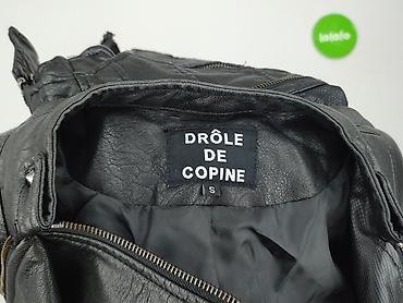 kurtka skora: Drôle de Copine, Kurtka skórzana damska, rozmiar S — 4