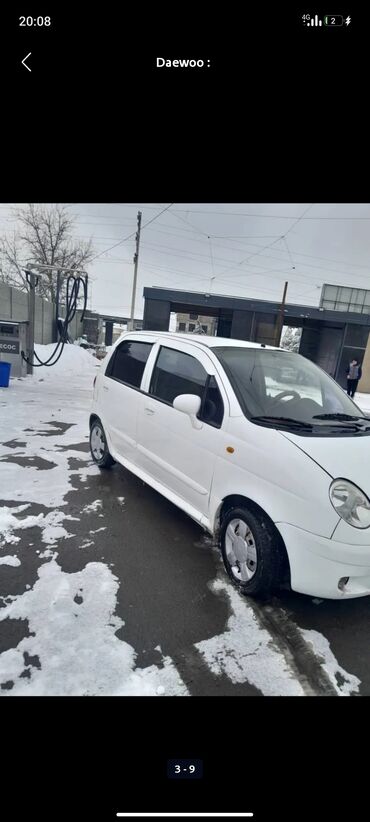 ош машина матиз: Daewoo Matiz: 2001 г., 0.8 л, Механика, Бензин, Седан