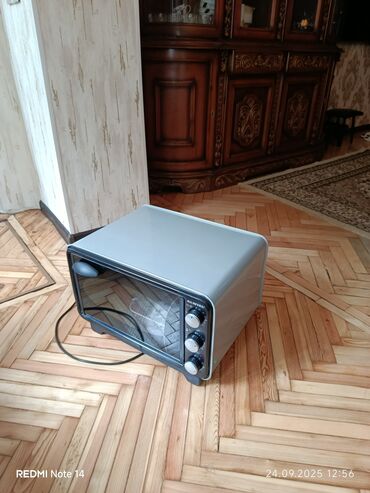 Yemək hazırlamaq üçün texnika: Duxovka Kumtel, Elektrik, rəng - Boz, İşlənmiş