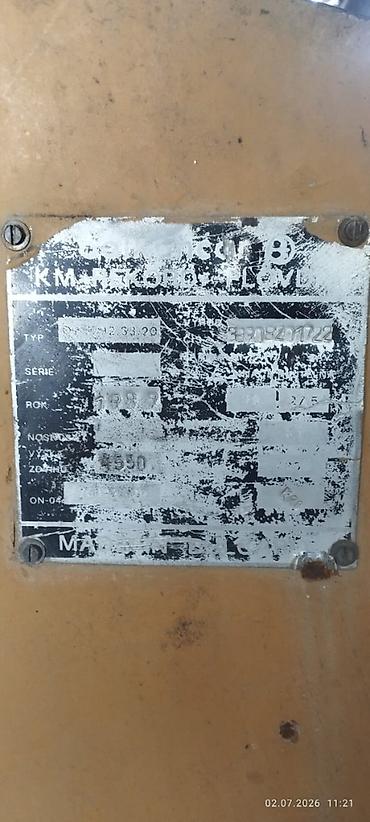 krone sd: Погрузчик, 1987 г., Колесный, Вилочный — 4