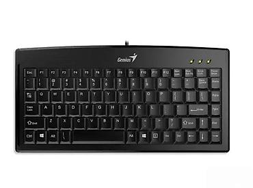 Tastature: Genius kompaktna žičana tastatura – US raspored - TKL dizajn (bez — 1