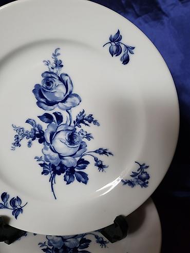 Kuhinjski setovi: Deseetni bohemija porcelan tanjiri iz 90ih.god. Desertni bohemijini — 5