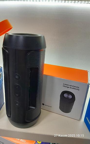 aux bluetooth: Yeni Kolonka, Növ - Portativ, rəng - Qara — 2