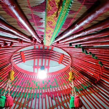 Аренда юрт: Аренда юрты, Каркас Деревянный, 65 баш, Казан, Посуда, С полом — 6