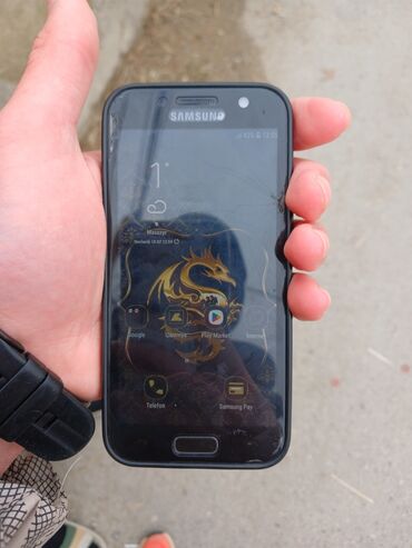 a3 2017 qiymeti: Samsung Galaxy A3 2017, 16 ГБ, цвет - Черный, Отпечаток пальца