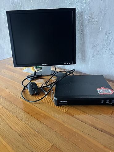 dvr kamera: Məhsul: CCTV müşahidə sistemi üçün komplekt Tərkib: - Dell LCD — 2