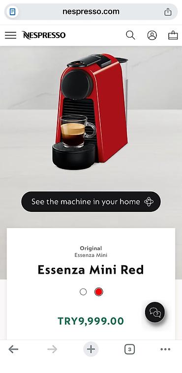 nespresso aparati: KOFE Orijinal Nespresso makinesi, İstanbuldan öz mağazasindan alinib — 4